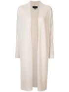 Nili Lotan Cashmere Mid-length Cardigan - White