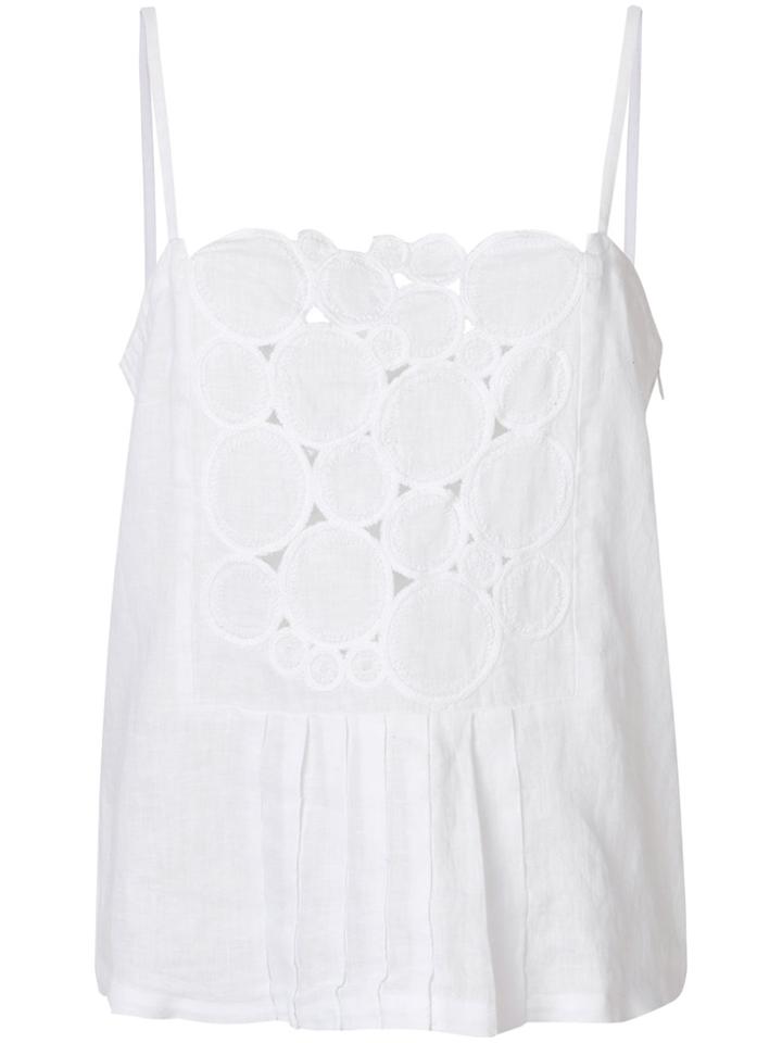 Giorgio Armani Vintage Circles Cami - White