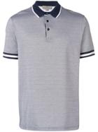 Canali Navy Polo Top - Blue