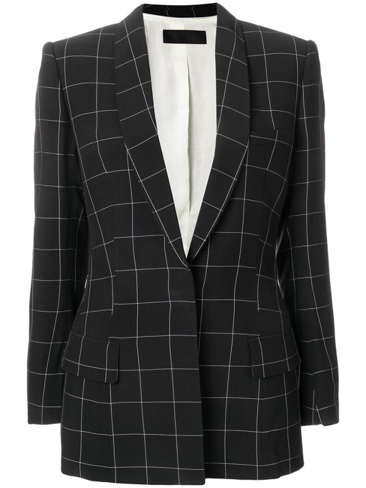 Haider Ackermann Square Print Blazer - Black