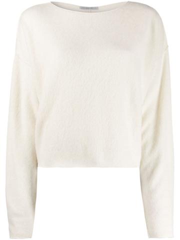 Dusan Relaxed-fit Jumper - White