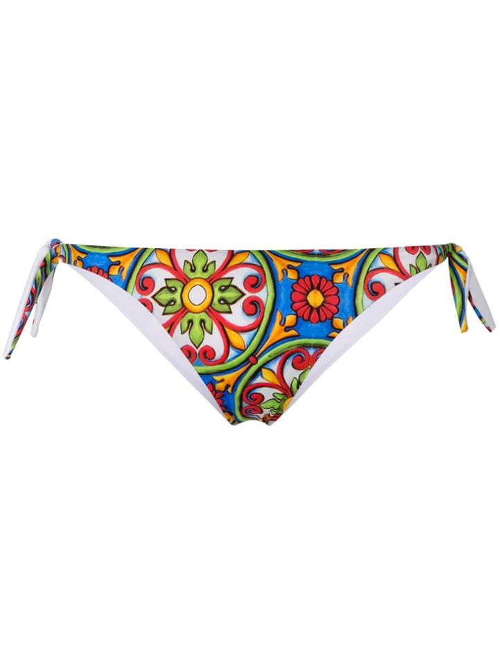 Mc2 Saint Barth Printed Bikini Briefs - Multicolour