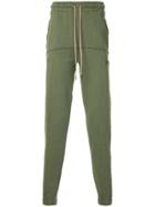 Liam Hodges Piped Track Pants - Green