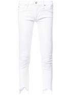 Hudson Tally Cropped Jeans - White