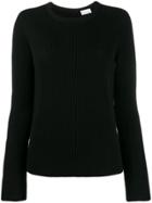 Red Valentino Point D'esprit Tulle Sweater - Black