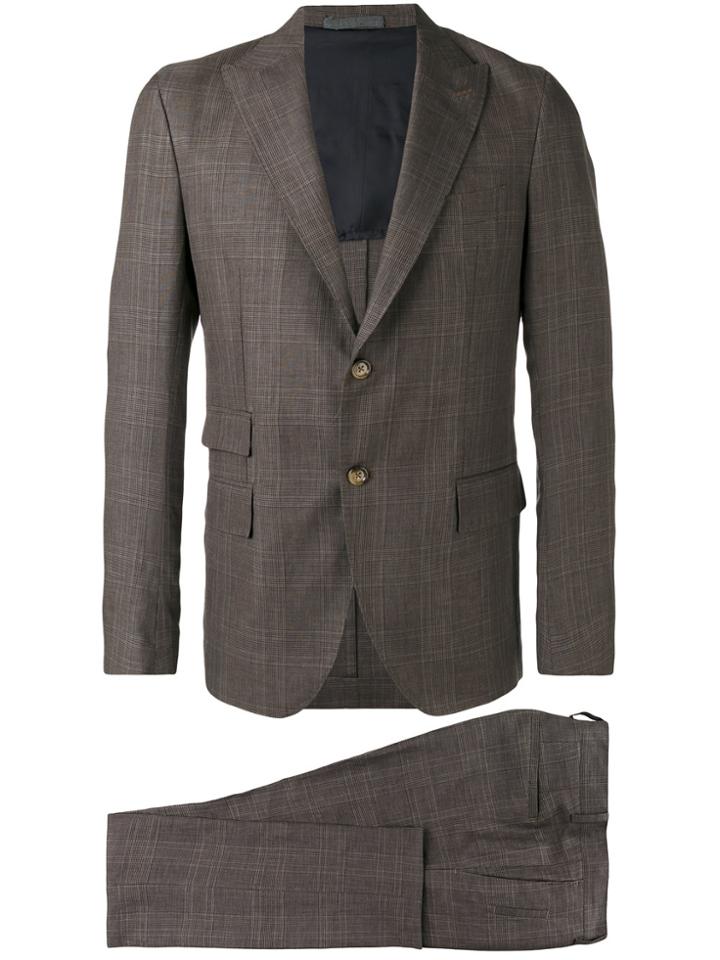 Eleventy Abi Two-piece Suit - Brown