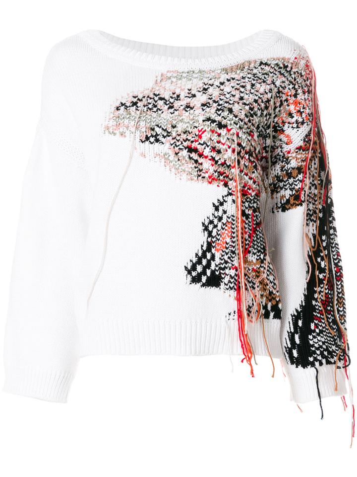 Dorothee Schumacher Loose Knitted Jumper - White