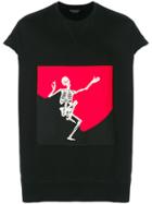 Alexander Mcqueen Dancing Skeleton Sweatshirt - Black