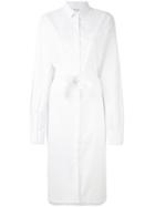 Each X Other - Belted Midi Shirt Dress - Women - Cotton - S, White, Cotton
