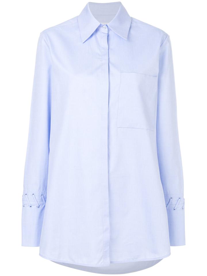 Victoria Victoria Beckham Loose Fit Shirt - Blue