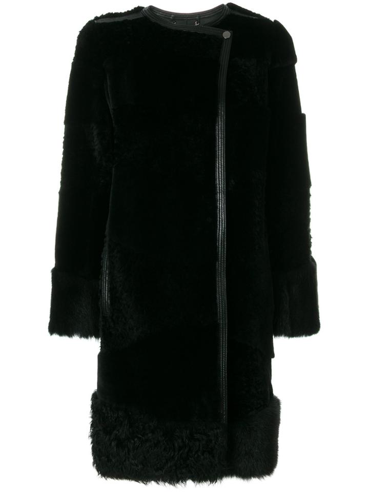 Boss Hugo Boss Zipped Coat - Black