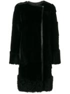 Boss Hugo Boss Zipped Coat - Black