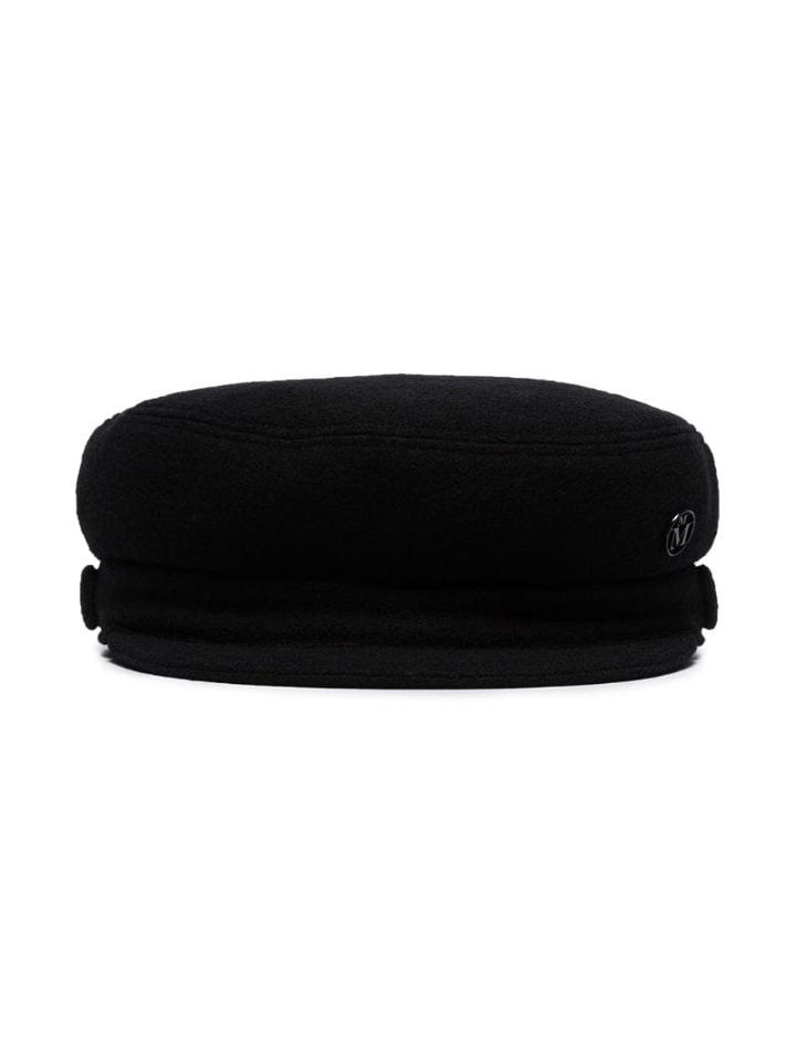 Maison Michel Abby Baker Boy Hat - Black
