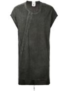 Lost & Found Rooms - Pleat Tunic - Men - Cotton - S, Grey, Cotton