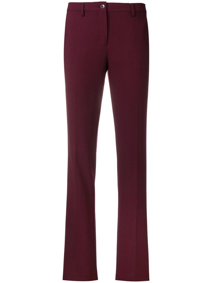 Etro Slim Fit Trousers - Pink & Purple