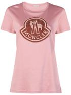 Moncler Logo T-shirt - Pink