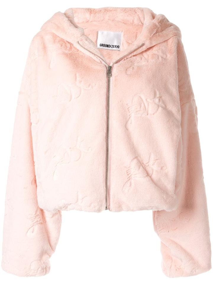 Ground Zero Zip-front Jacket - Pink