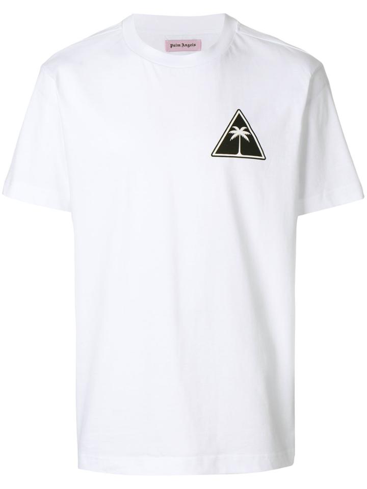 Palm Angels Printed Logo T-shirt - White