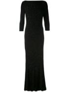 Talbot Runhof Foppish Gown - Black