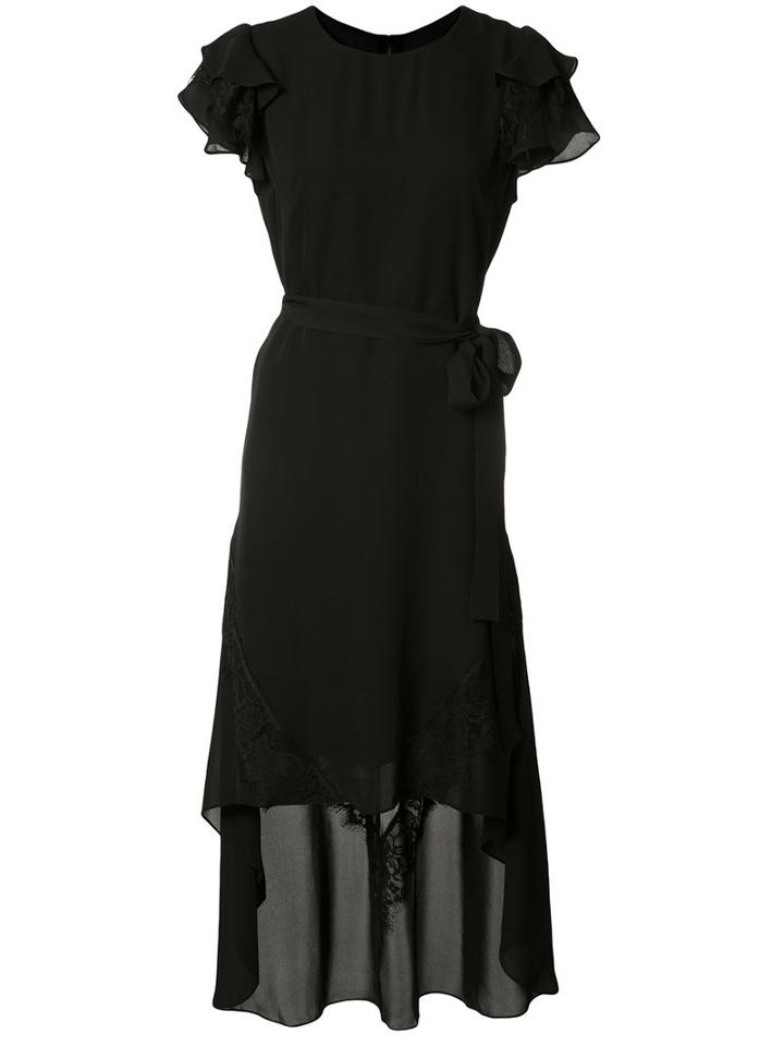 Thomas Wylde Tori Dress, Women's, Size: Xs, Black, Silk