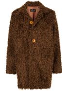 Zambesi Fuji Faux Fur Coat - Brown