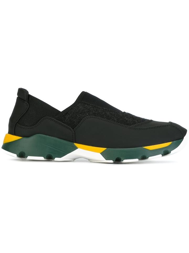Marni Neoprene Slip-on Sneakers