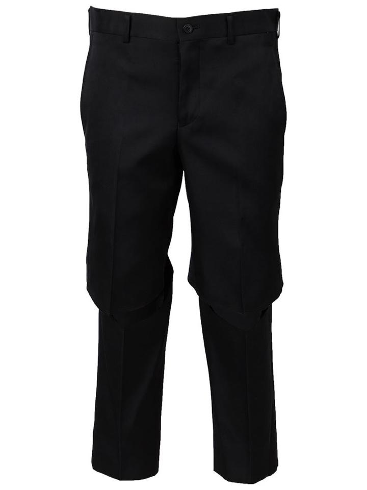 Comme Des Garçons Homme Plus Ripped Knee Trousers