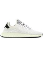 Adidas Flat Lace Up Sneakers - White