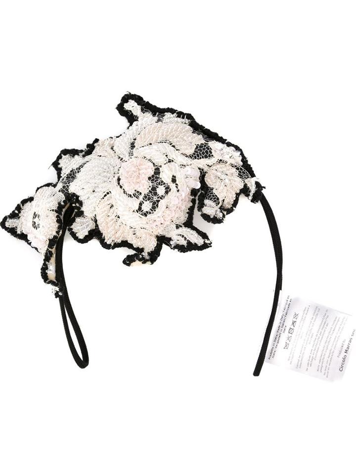 Antonio Marras Embroidered Hair Band