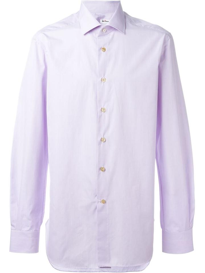 Kiton Button Down Dress Shirt