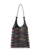 Sonia Rykiel Logo Print Tote Bag - Black
