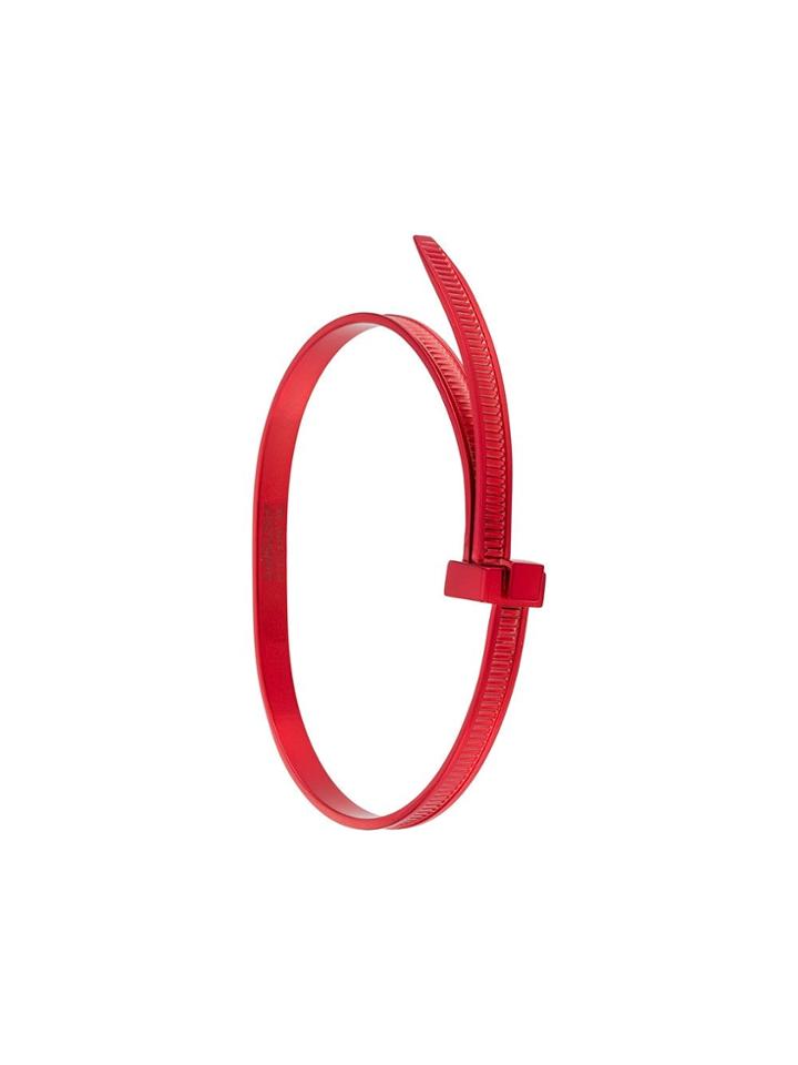 Ambush Zip Tie Bracelet - Red