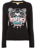 Kenzo Tiger Sweatshirt, Women's, Size: Large, Black, Cotton