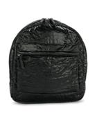 Andorine Crushed Velvet Backpack - Black