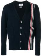 Thom Browne Baby Cable V-neck Cardigan - Blue