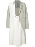 Yohji Yamamoto Panel Jacket, Men's, Size: 3, Grey, Linen/flax/cotton