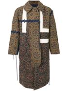 Craig Green Patterned Long Coat - Multicolour