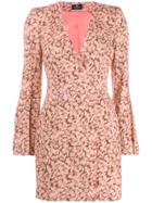 Elisabetta Franchi Abstract Print Dress - Pink