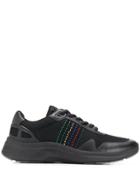 Ps Paul Smith Fin Stitching-detail Sneakers - Black