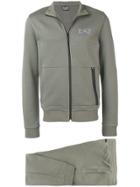 Ea7 Emporio Armani Printed Logo Jumpsuit - Grey