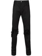 Christian Dada Ripped Skinny Trousers