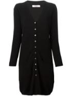 Liska Long Cardigan, Women's, Size: Large, Black, Cashmere
