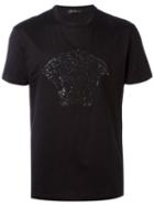 Versace Embroidered Sequin 'medusa Head' T-shirt