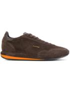 Ghoud Orange Stripe Sneakers - Brown