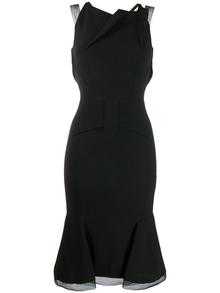A.n.g.e.l.o. Vintage Cult 2000's Roland Mouret Dress - Black