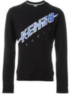 Kenzo 'flash Kenzo' Sweatshirt, Men's, Size: Small, Black, Cotton