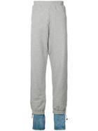 Y/project Denim Cuff Track Pants - Grey