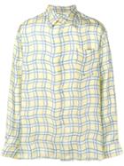 Marni Wavy Check Shirt - Yellow