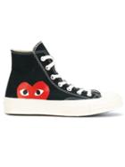 Comme Des Garçons Play All Star High-top Converse - Black