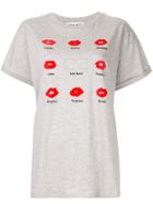 Être Cécile Kiss Grid T-shirt - Grey